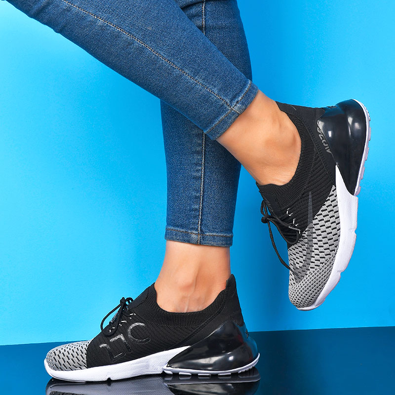 کفش دخترانه POPY مشکی طوسی