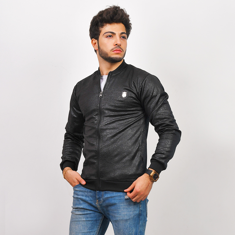 سوئیشرت مردانه مشکی مدل Besam