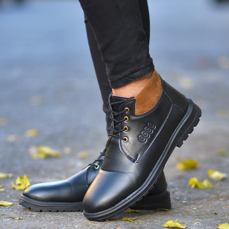 کفش ساقدارمردانه مشکی مدلBrand