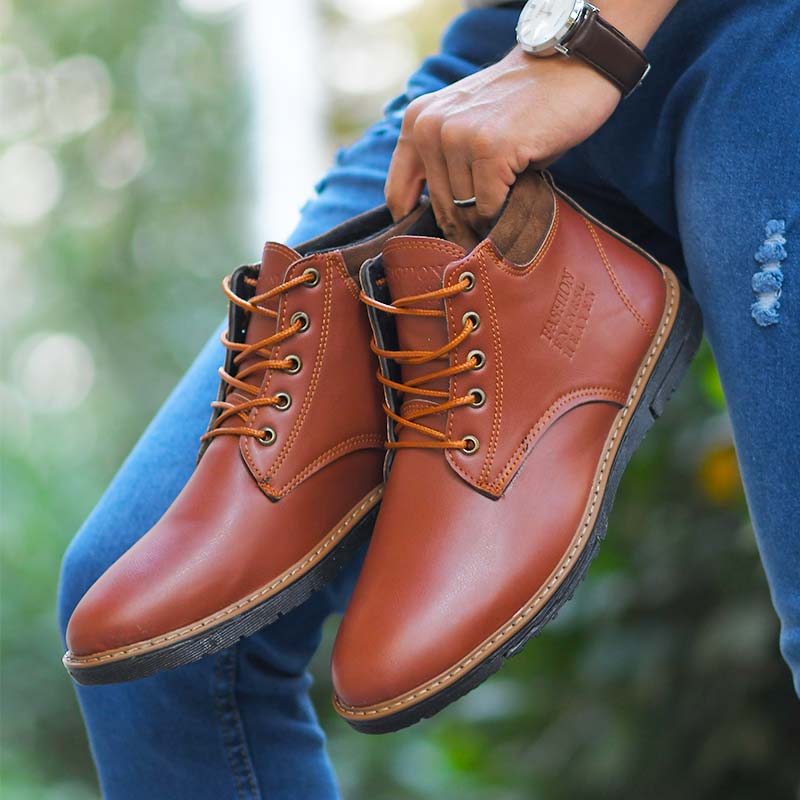 نيم بوت مردانه مدل Nivan