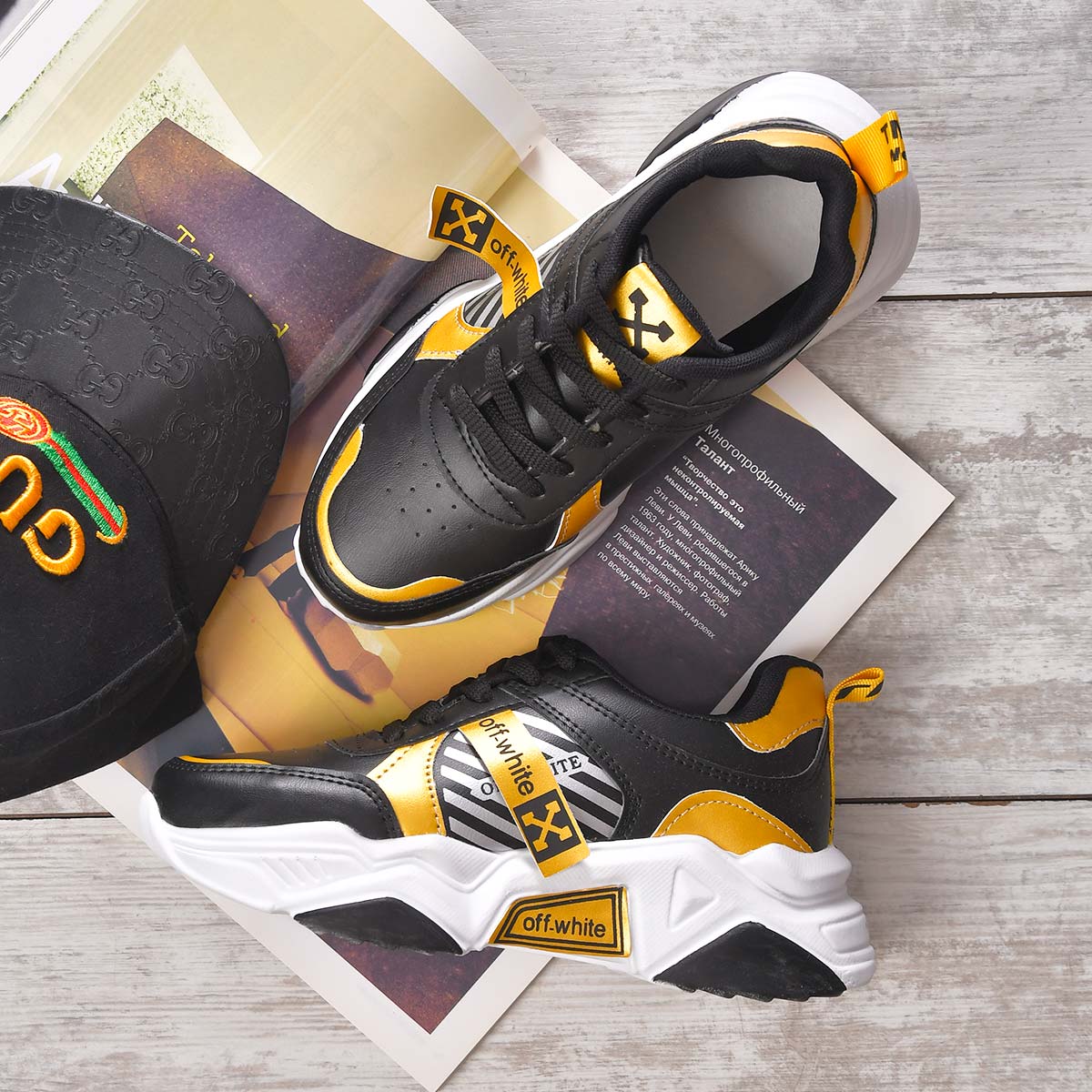 كفش دخترانه off whit مدل Adler