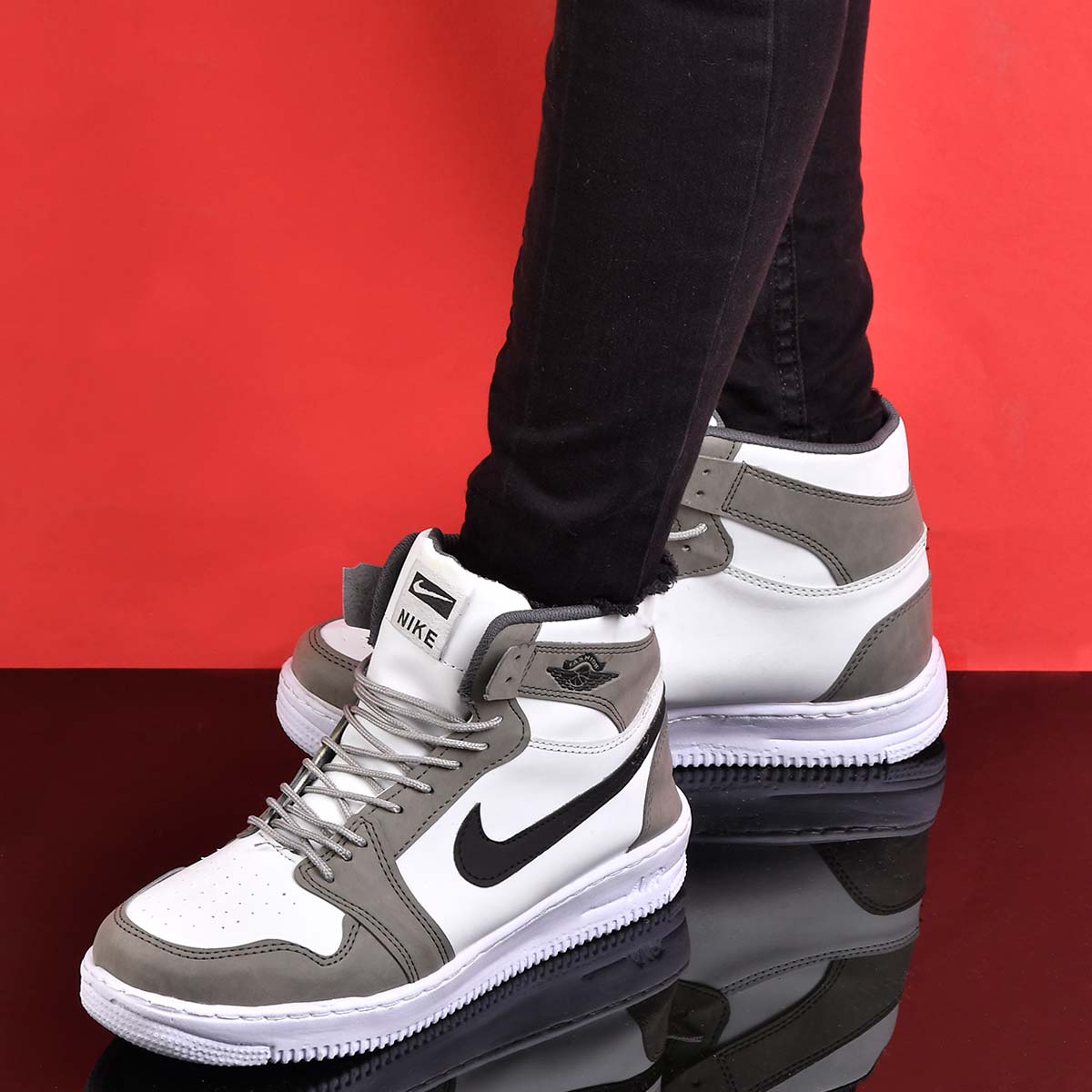 کفش ساق بلند جردن مردانه مدل tiran