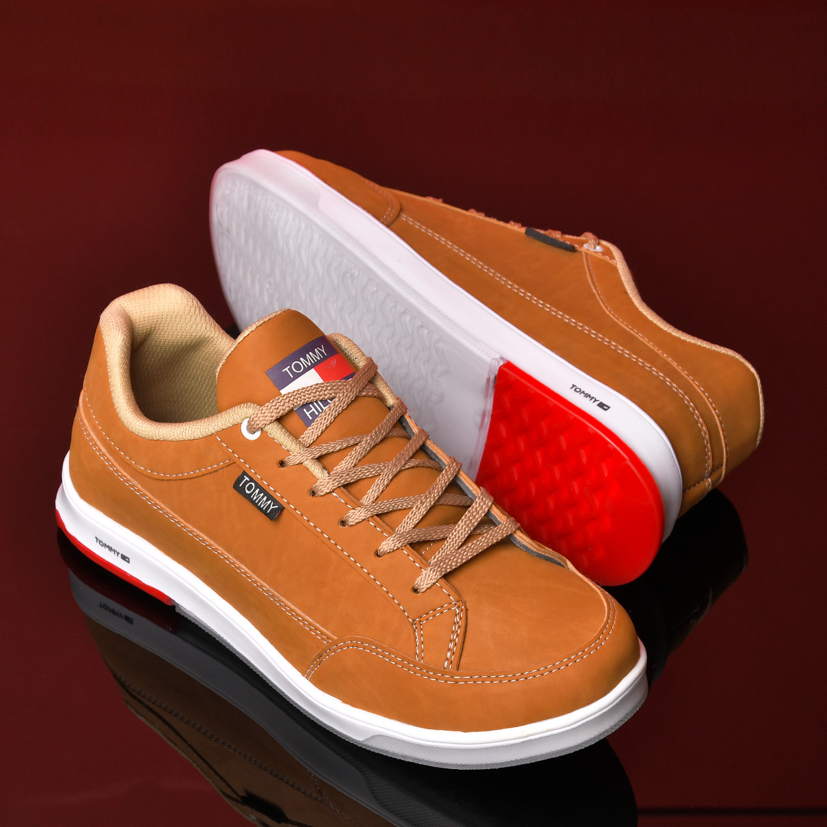 كفش مردانه عسلي مدلBamdad