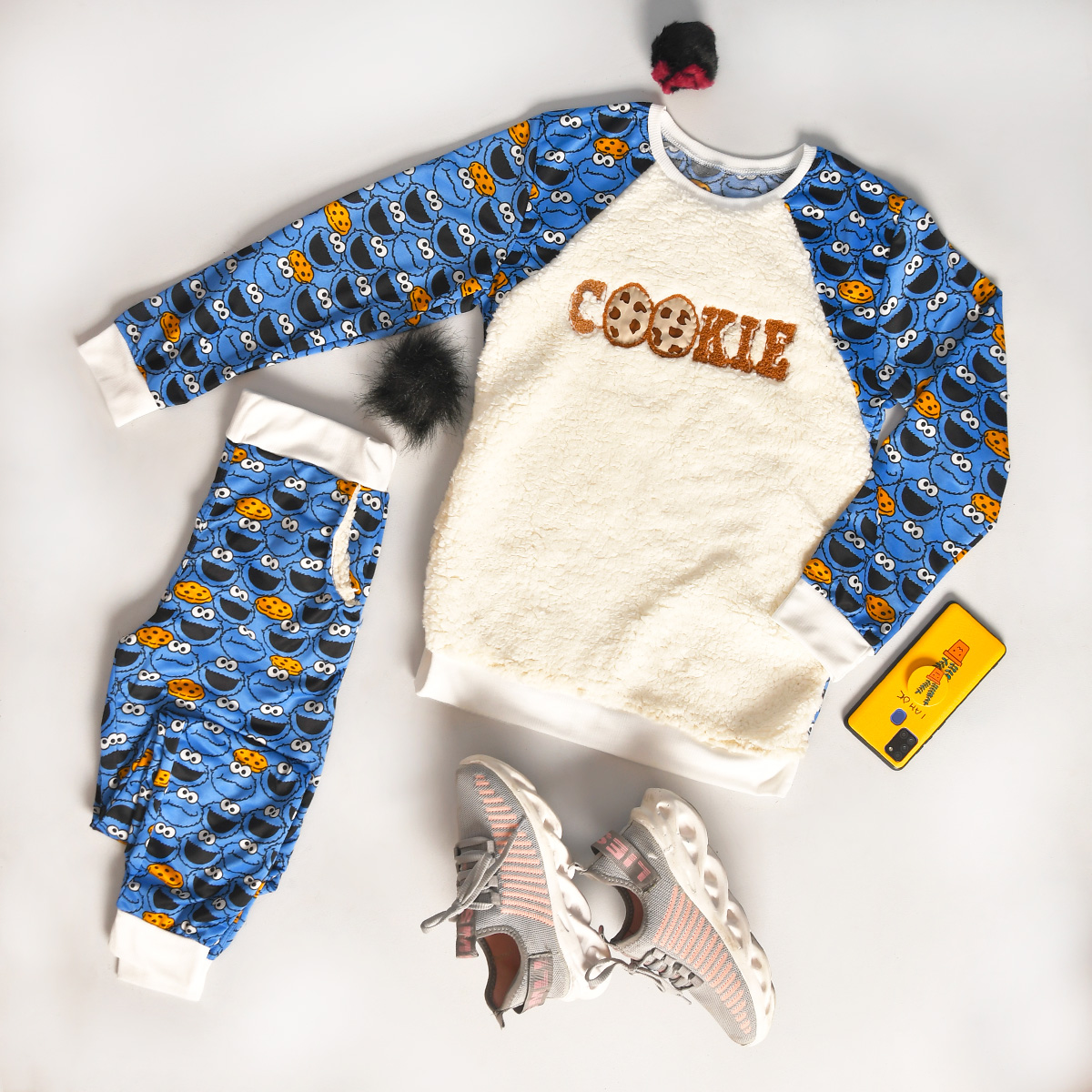 ست تیشرت شلوار دخترانه مدل Afroz