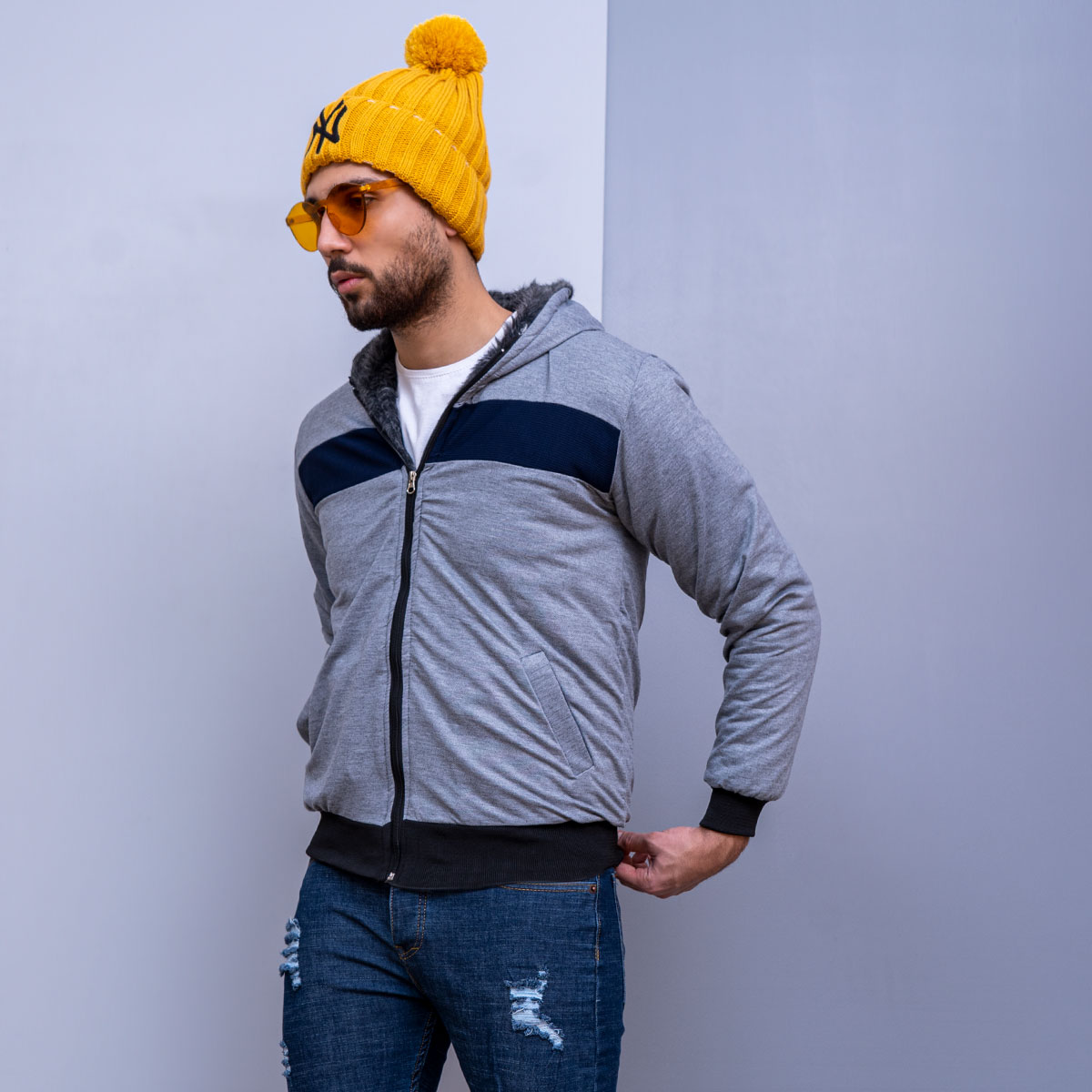 کاپشن مردانه مدل Bert