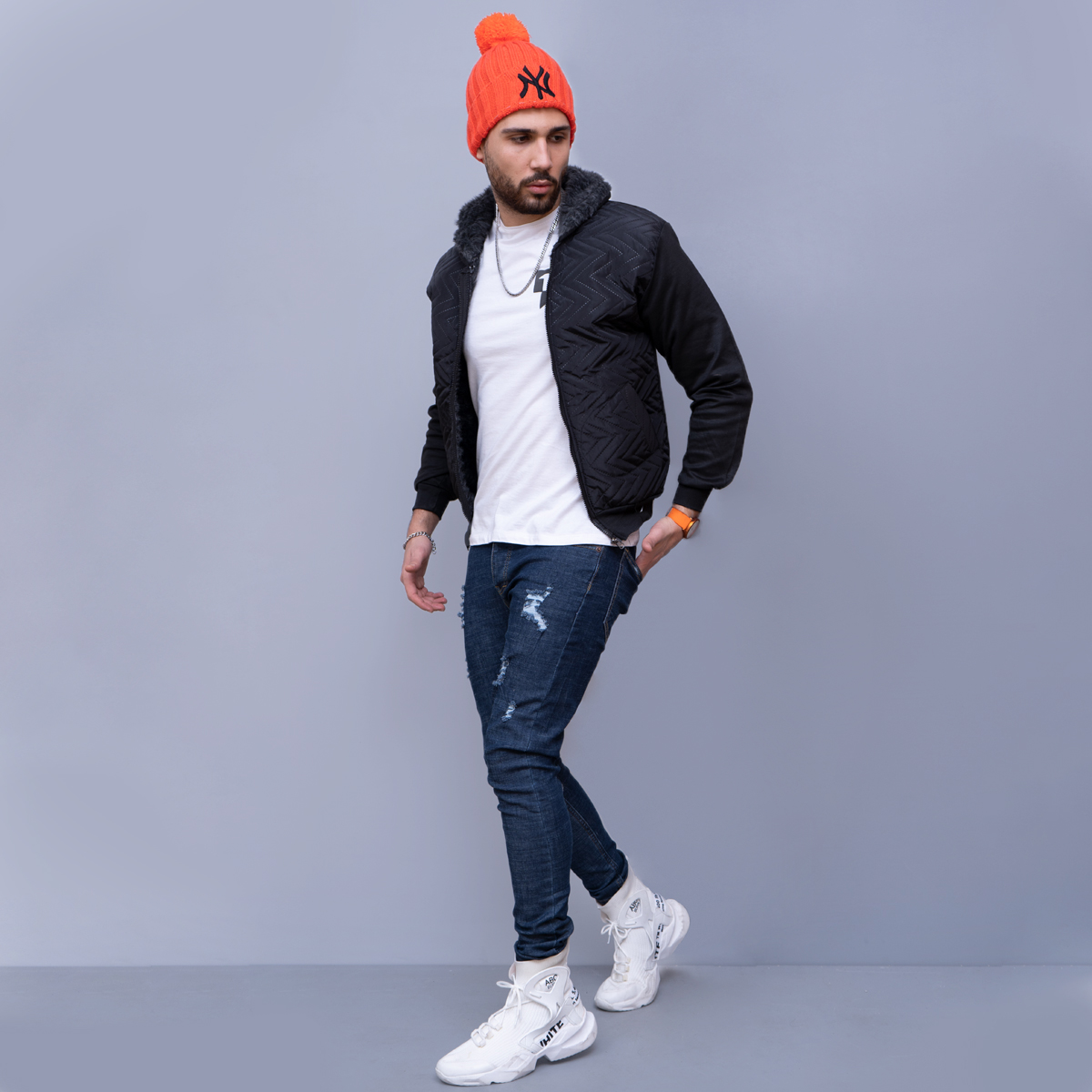 سوئیشرت تمام خز مردانه مدلARDA