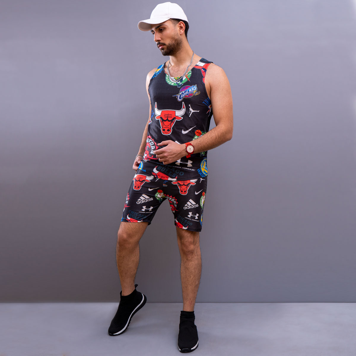 رکابی و شلوارک مردانه RAPTORS