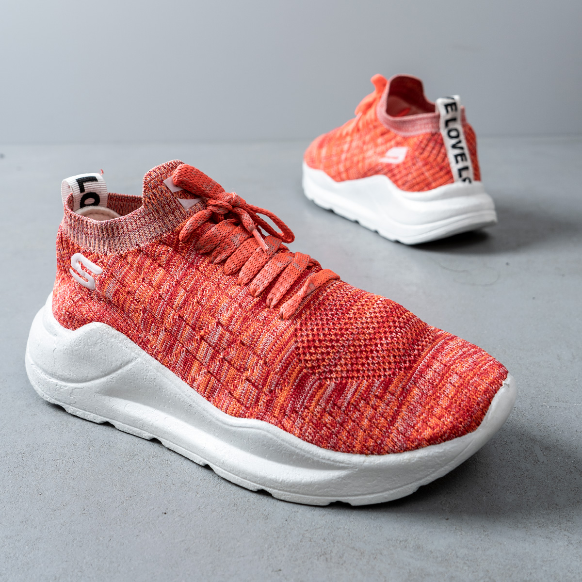 کفش اسکیچرز بافتی دخترانه صورتی مدل Savan