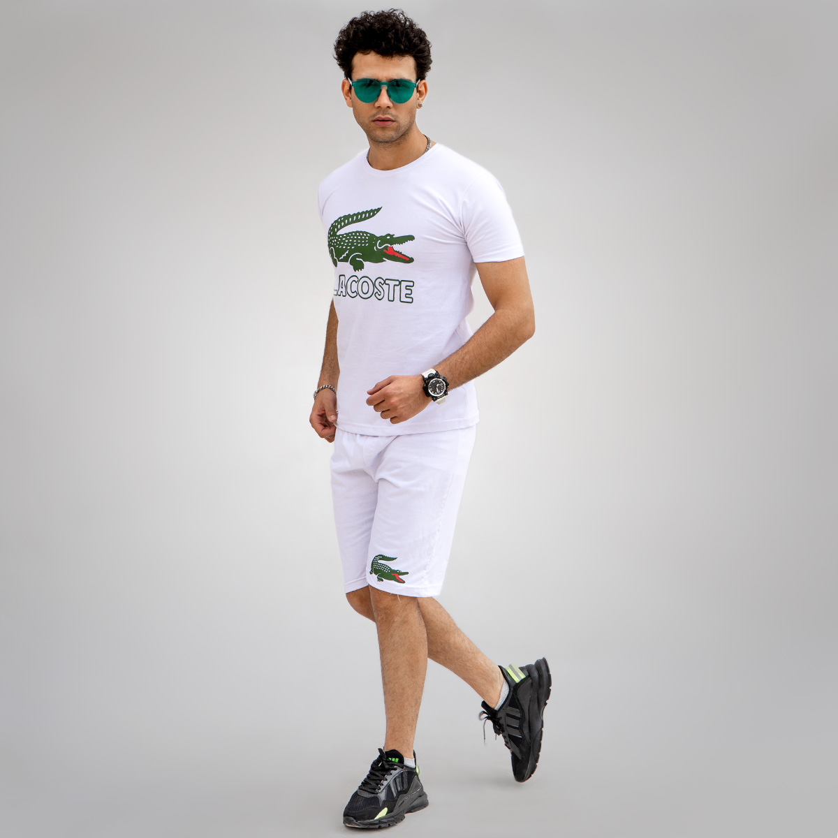 ست تيشرت شلوارك LAGOSTE مدل Jasper