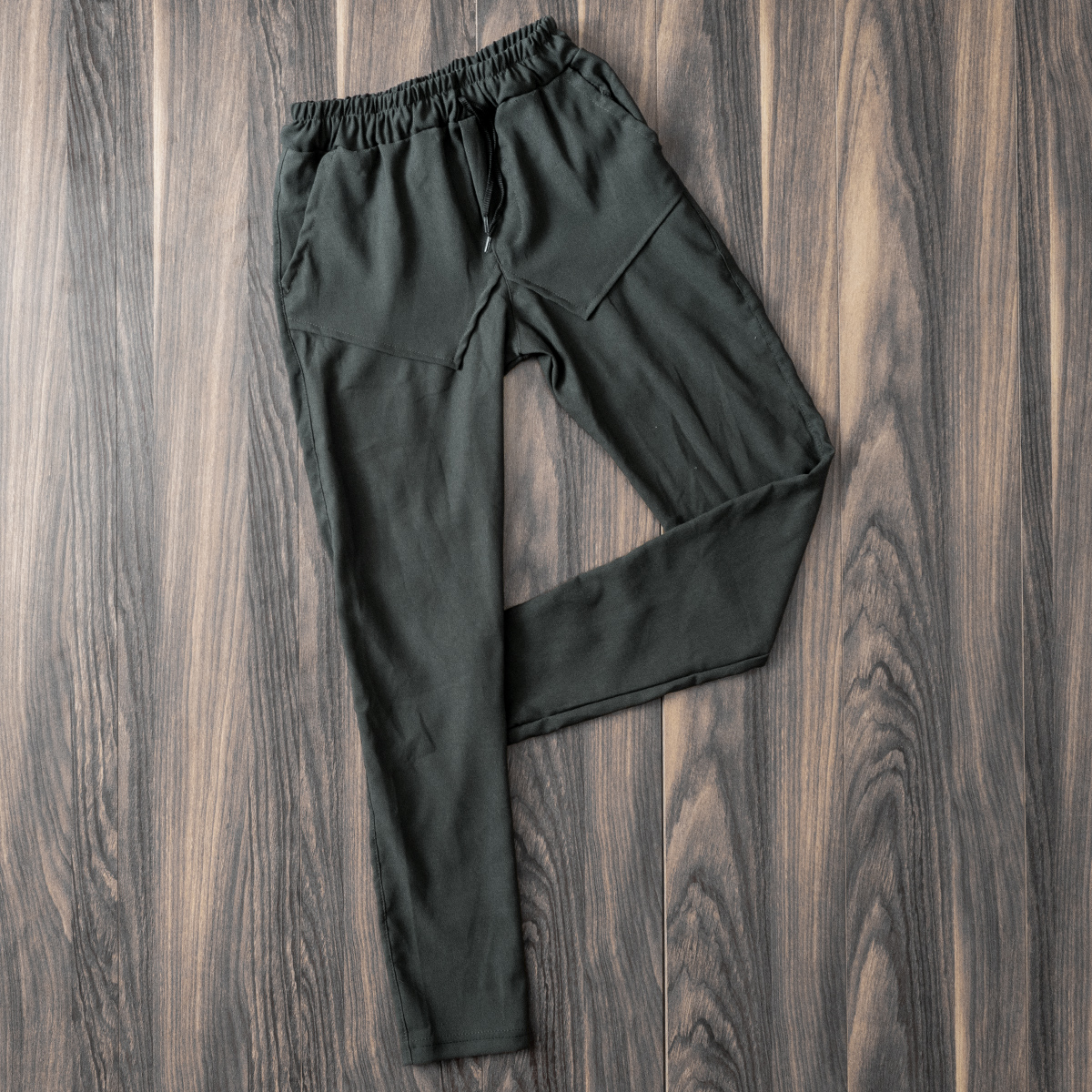 شلوار اسلش جیب دوبل مردانه سبز مدل Nambi