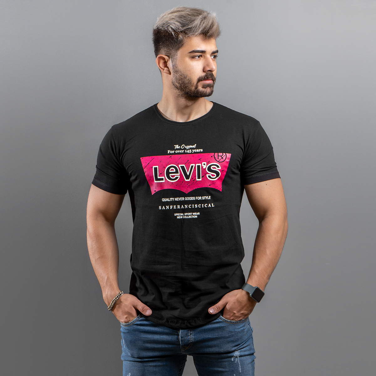 تیشرت Levis مردانه مدل Pavaka(T)