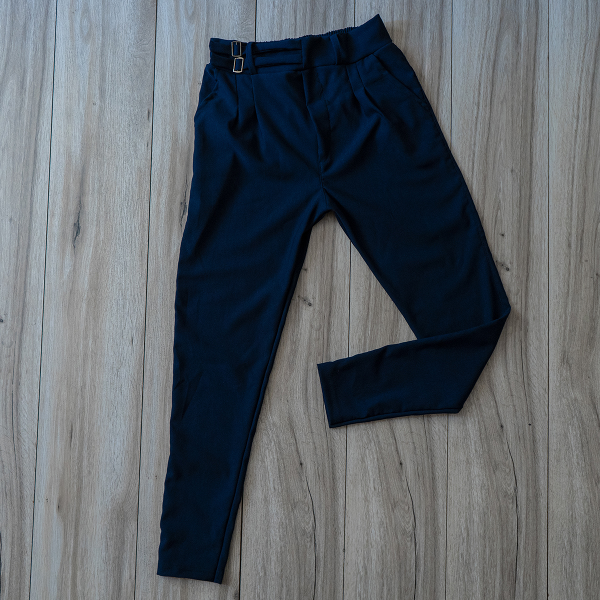 شلوار اسلش دو سکگ سرمه ای مردانه مدل Migel