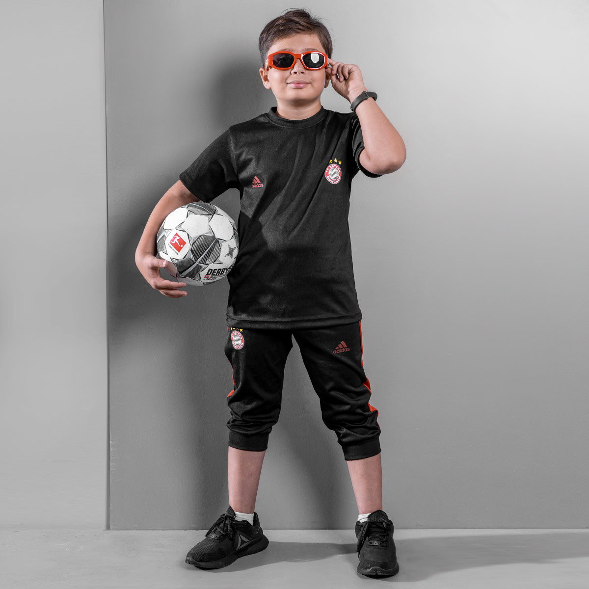 ست بچگانه تیشرت شلوارک بایرن مونیخ مدل Z114