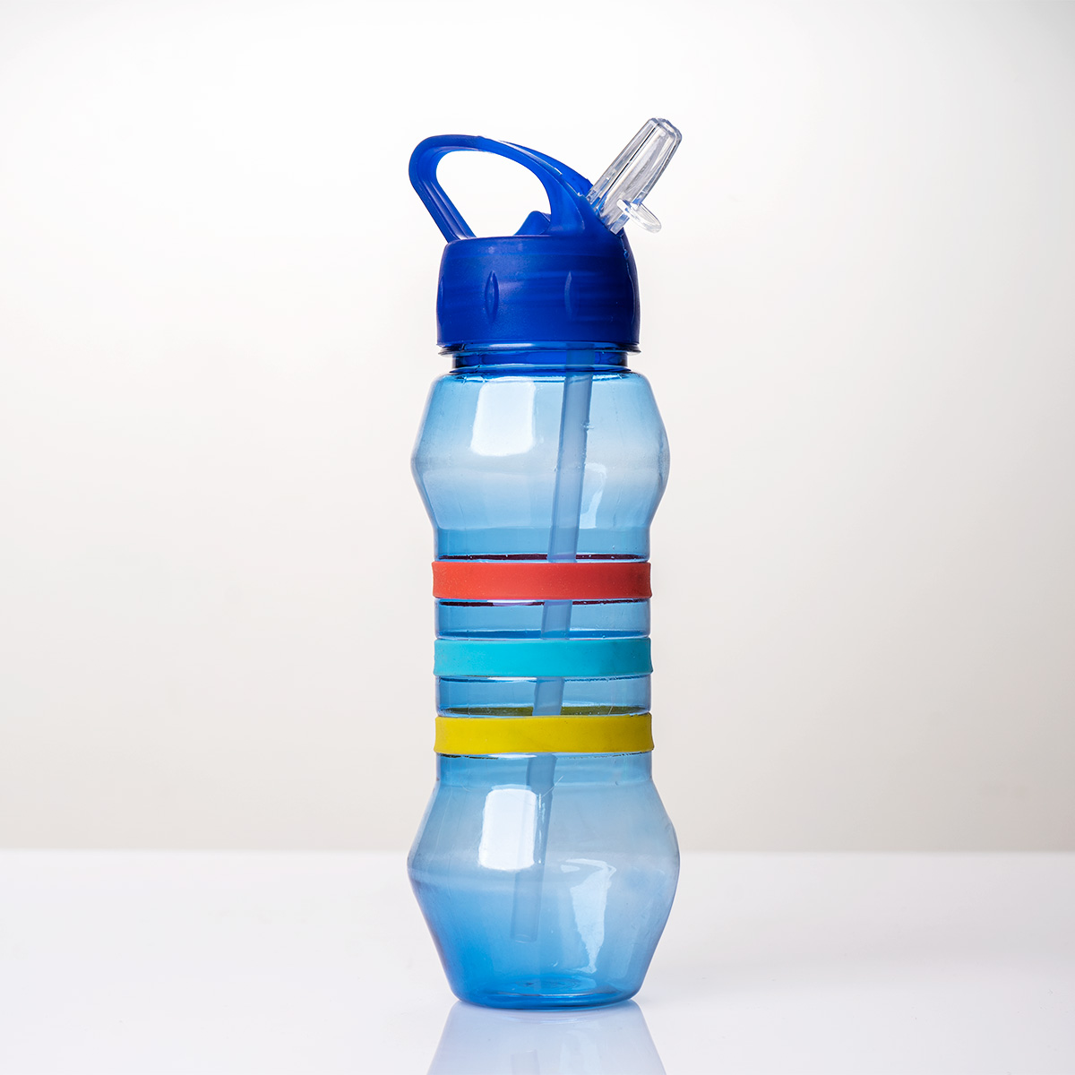 قمقمه آب آبی مدل پرچمی