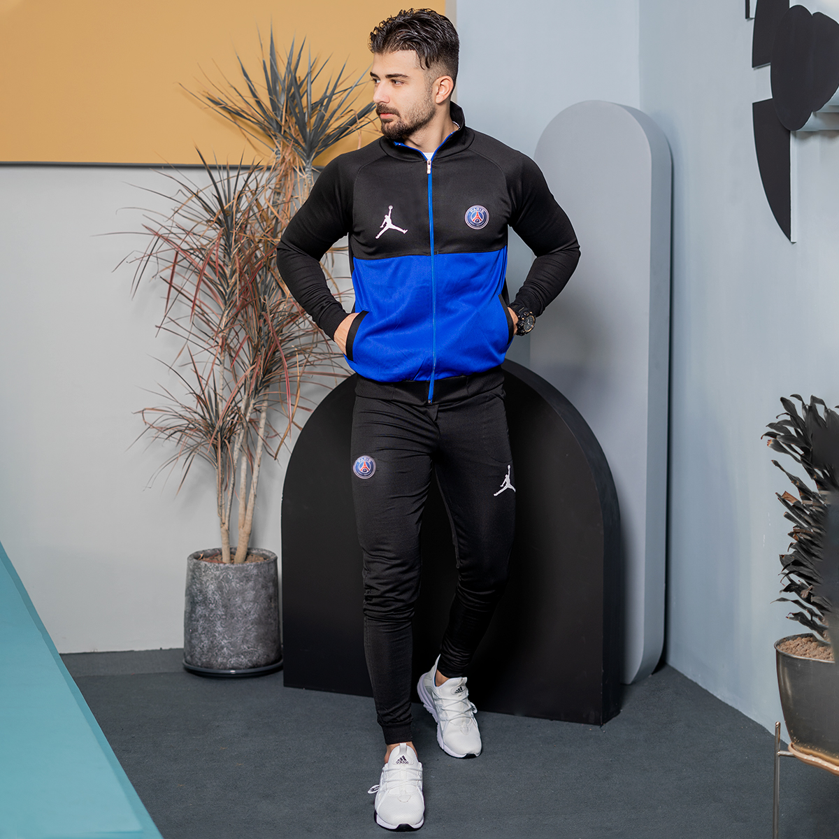 ست سوئیشرت شلوار پاریس جردن مدل Farna