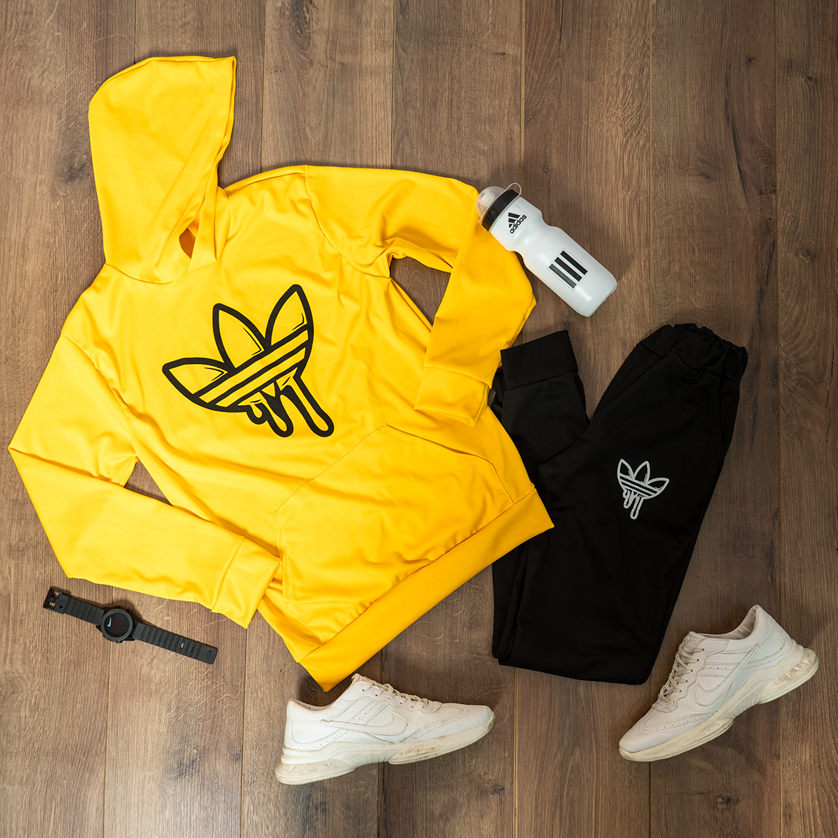 ست هودی شلوار آدیداس مردانه مدل Diyar