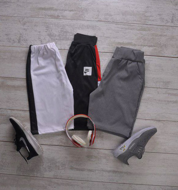 شلوارک مردانه مدل TEDI (طوسی)