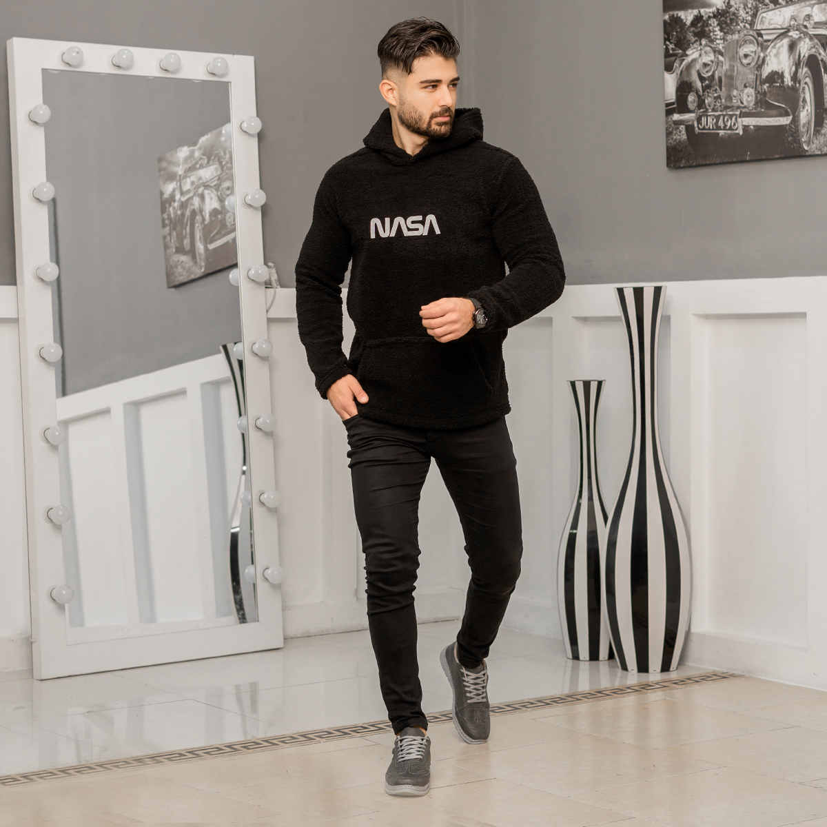 هودی مردانه Nasa مدل Daniyal