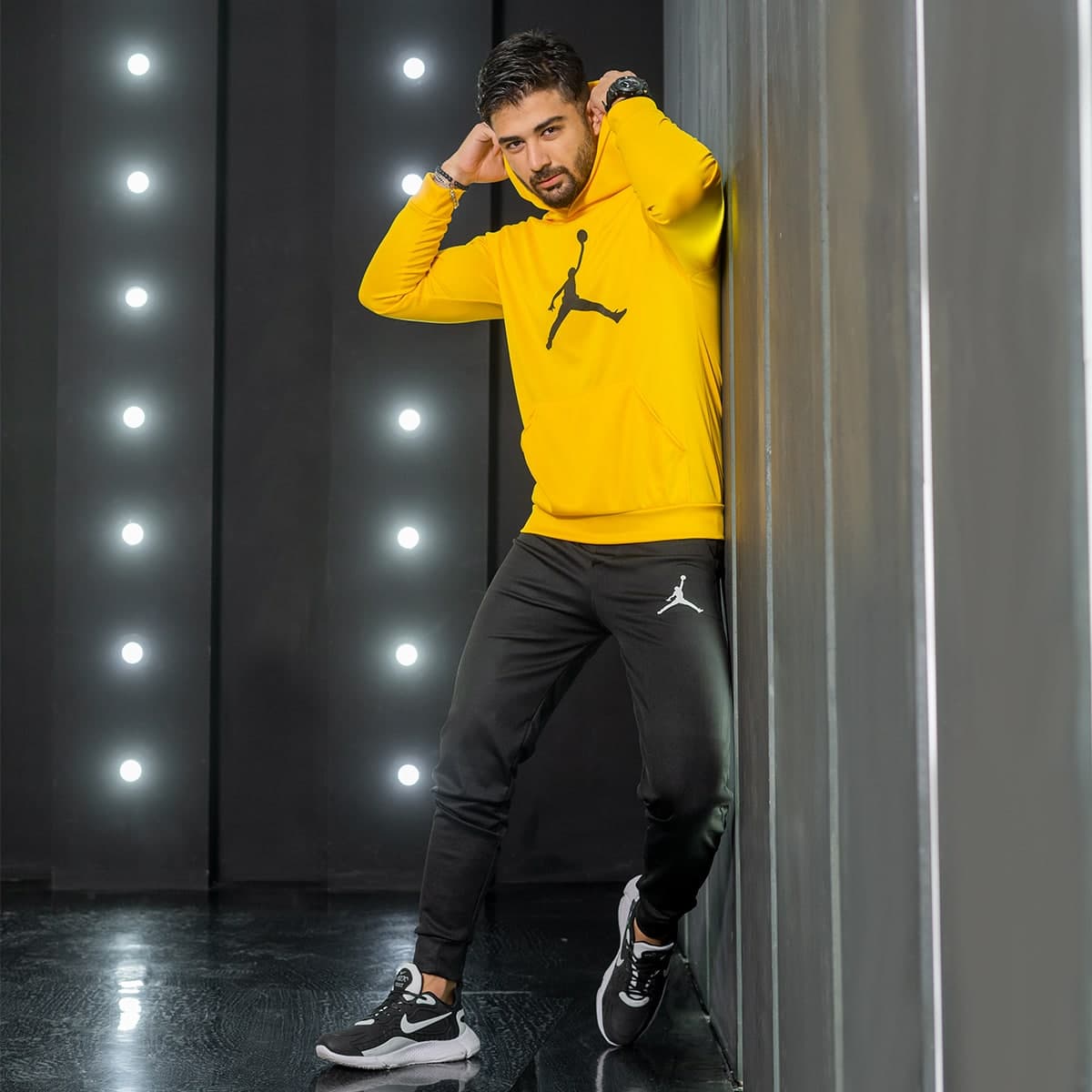 ست هودی شلوار مردانه جردن مدل Eria