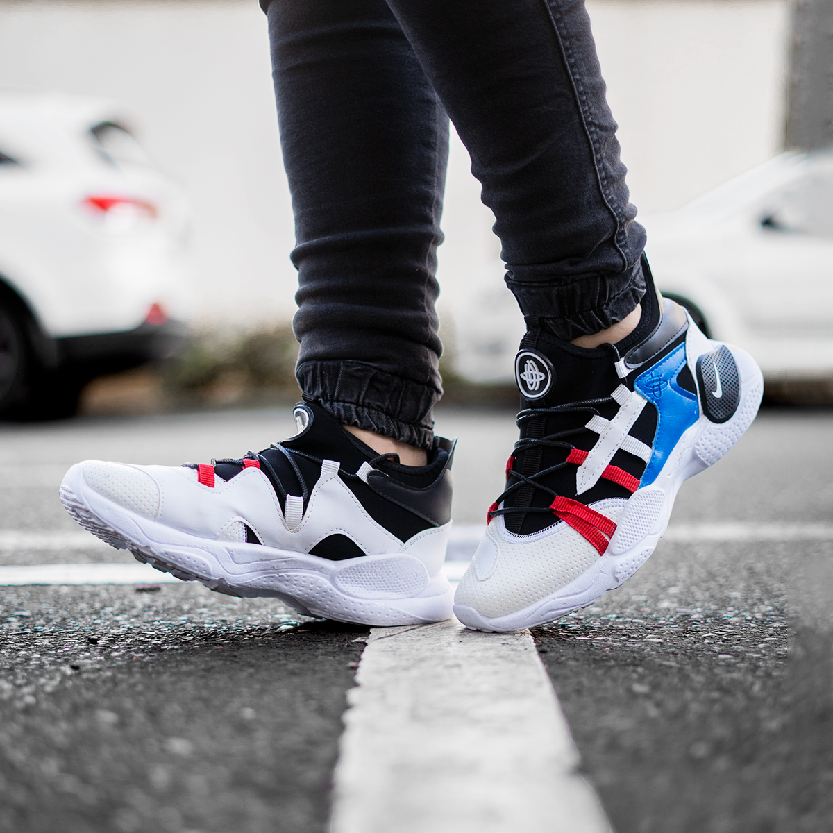 کفش ورزشی سفیدآبی مردانه مدل Ramiar