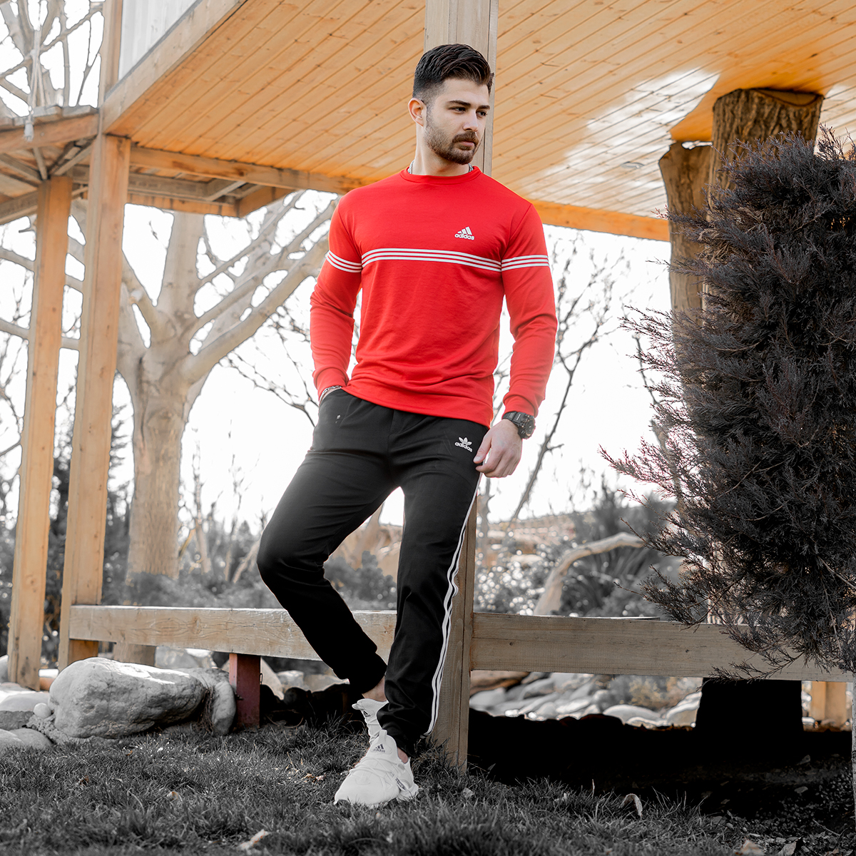 ست بلوز شلوار Adidas مردانه مدل Tida