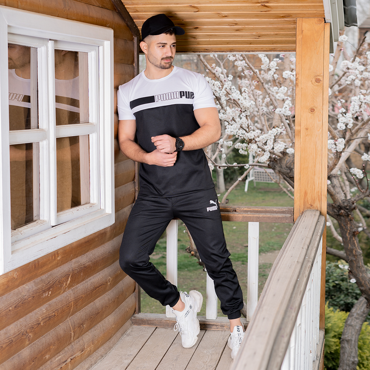 ست تیشرت شلوار PUMA مردانه مدل wino