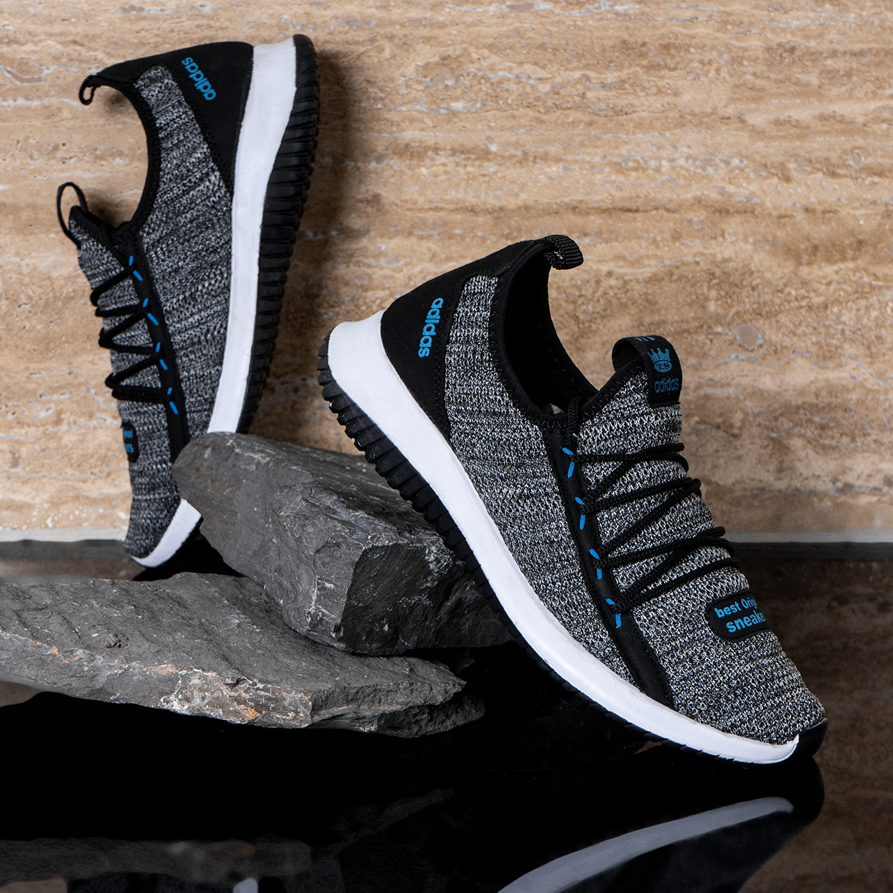 کفش ورزشی خاکستری مردانه Adidasمدل A211