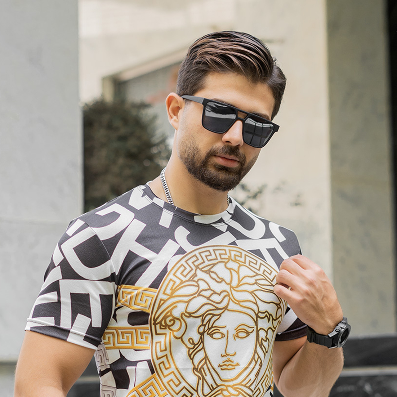 عینک دودی مدل A42