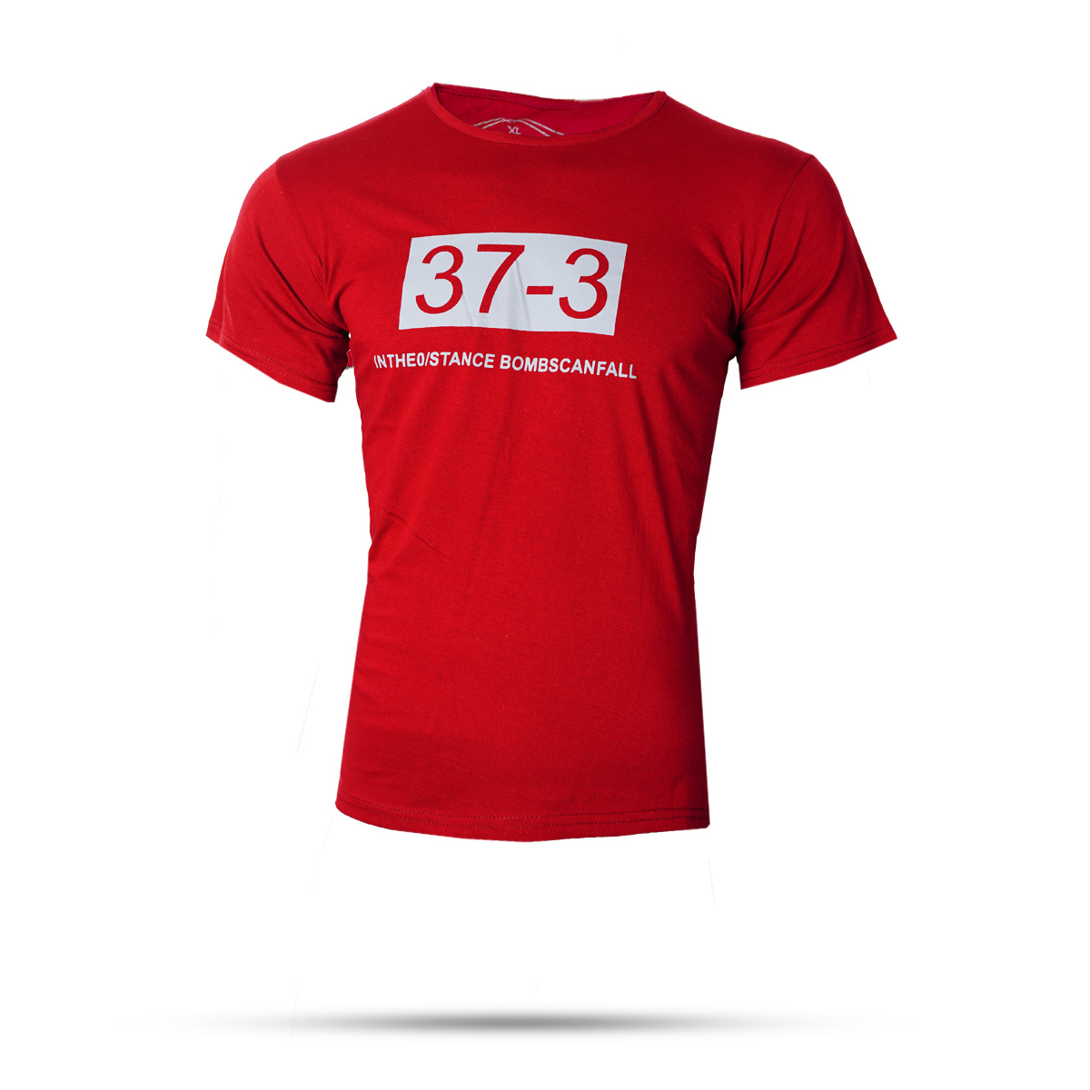 تیشرت مردانه قرمز(T) مدل 373