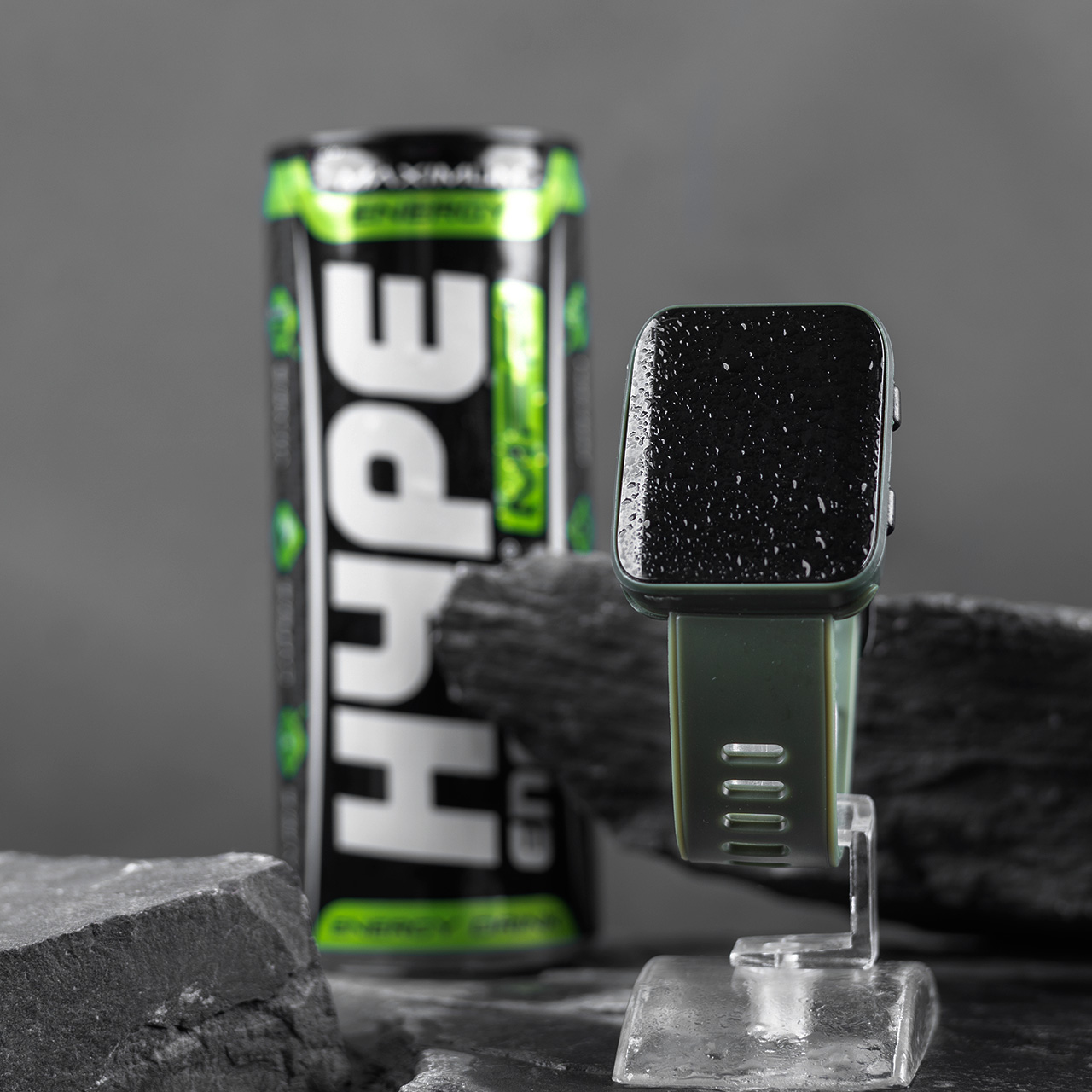 ساعتLED سبز مدل W330