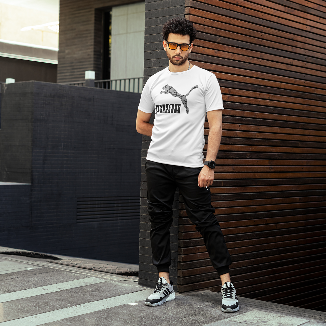 ست تیشرت شلوار Puma مردانه مدلkoba