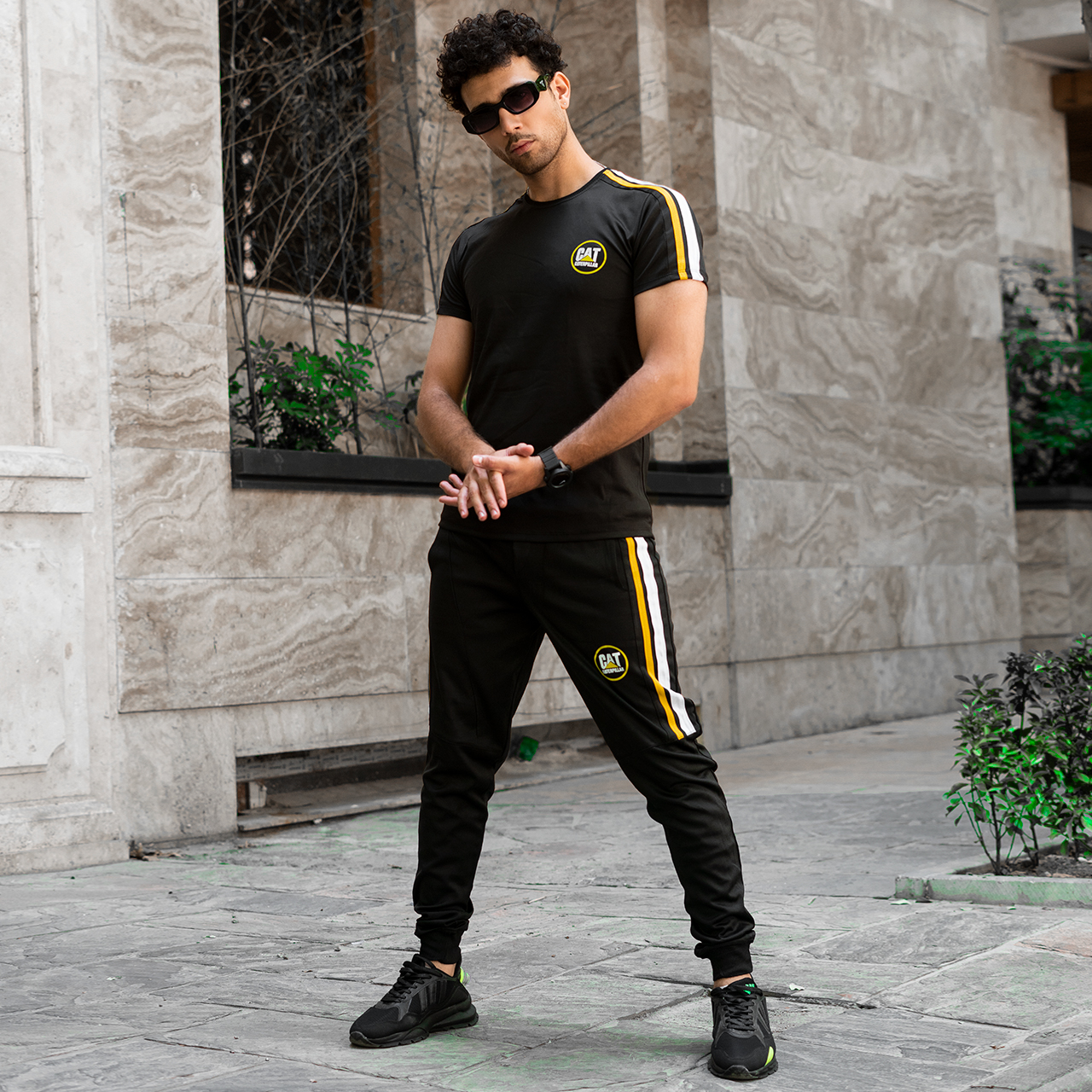 ست تیشرت شلوار Caterpillar مردانه مدل Ardo