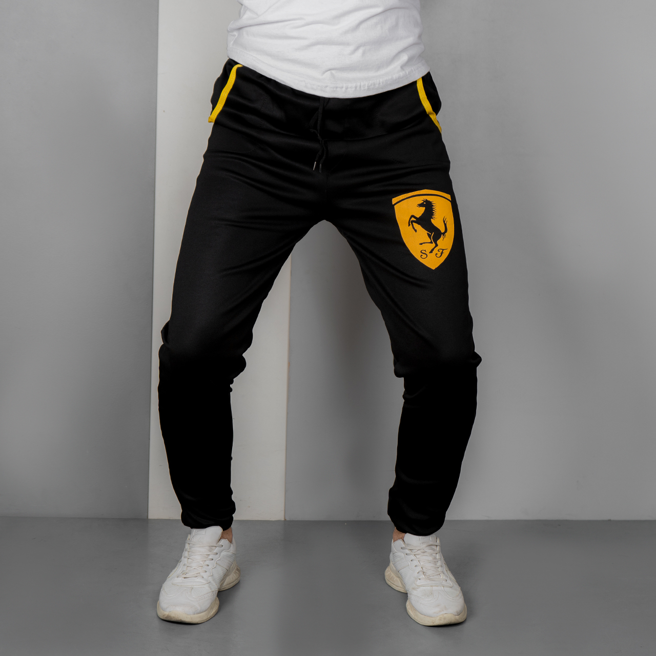 شلوار اسلش مردانه (T) فراری زرد مدل F30