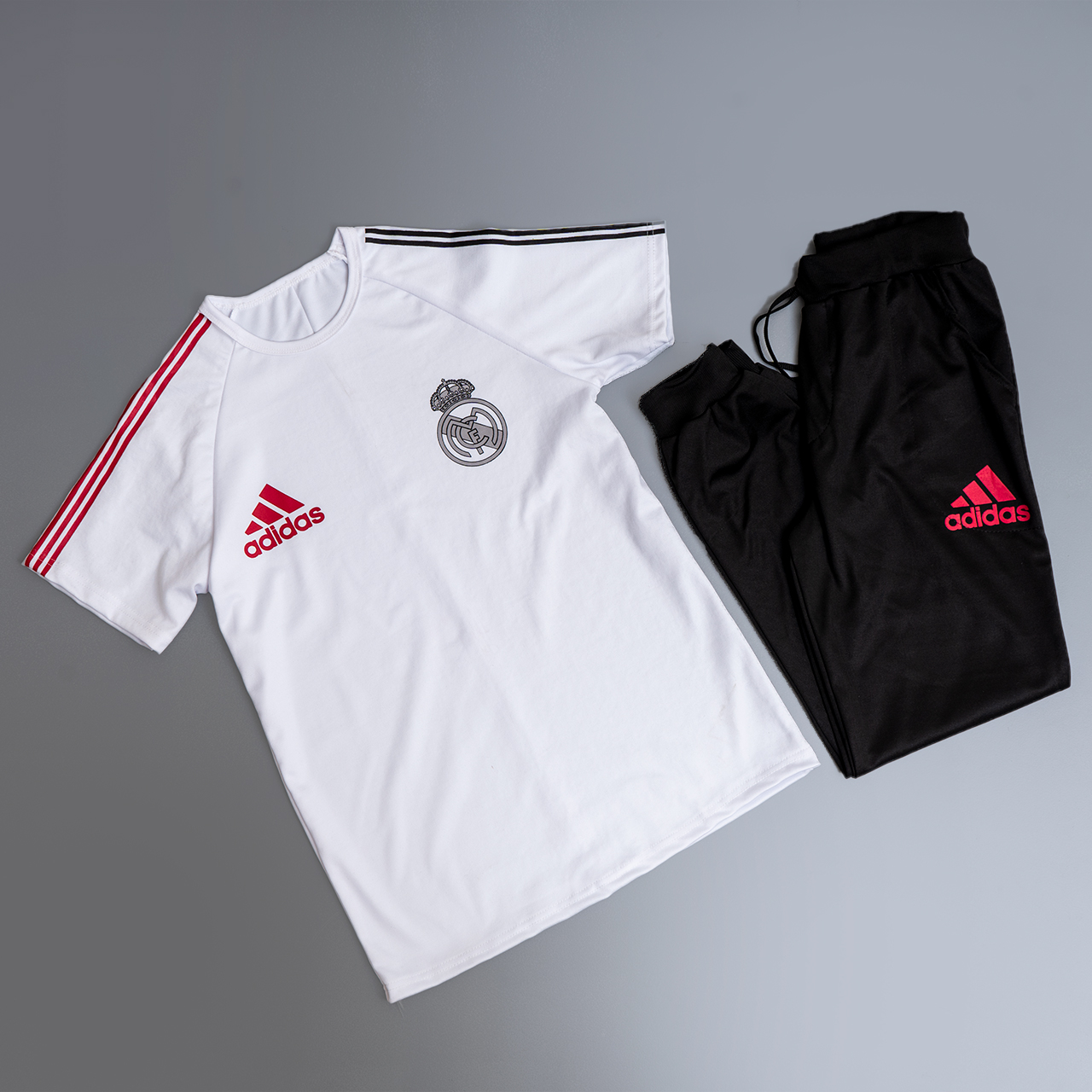 ست تیشرت شلوار مردانه رئال مادرید مدلRM21