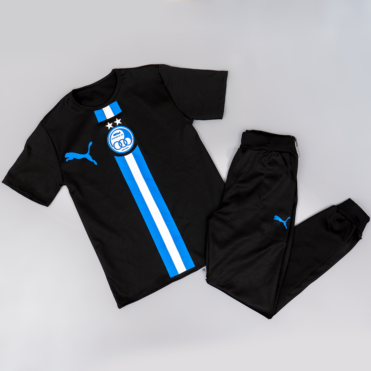 ست تیشرت شلوار استقلال مردانه مدل S77