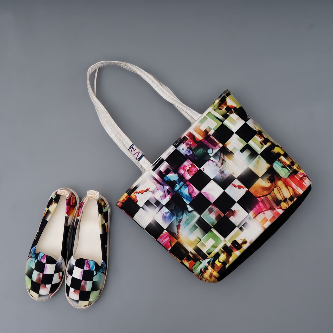 ست کیف و کفش رنگی دخترانه مدلX71