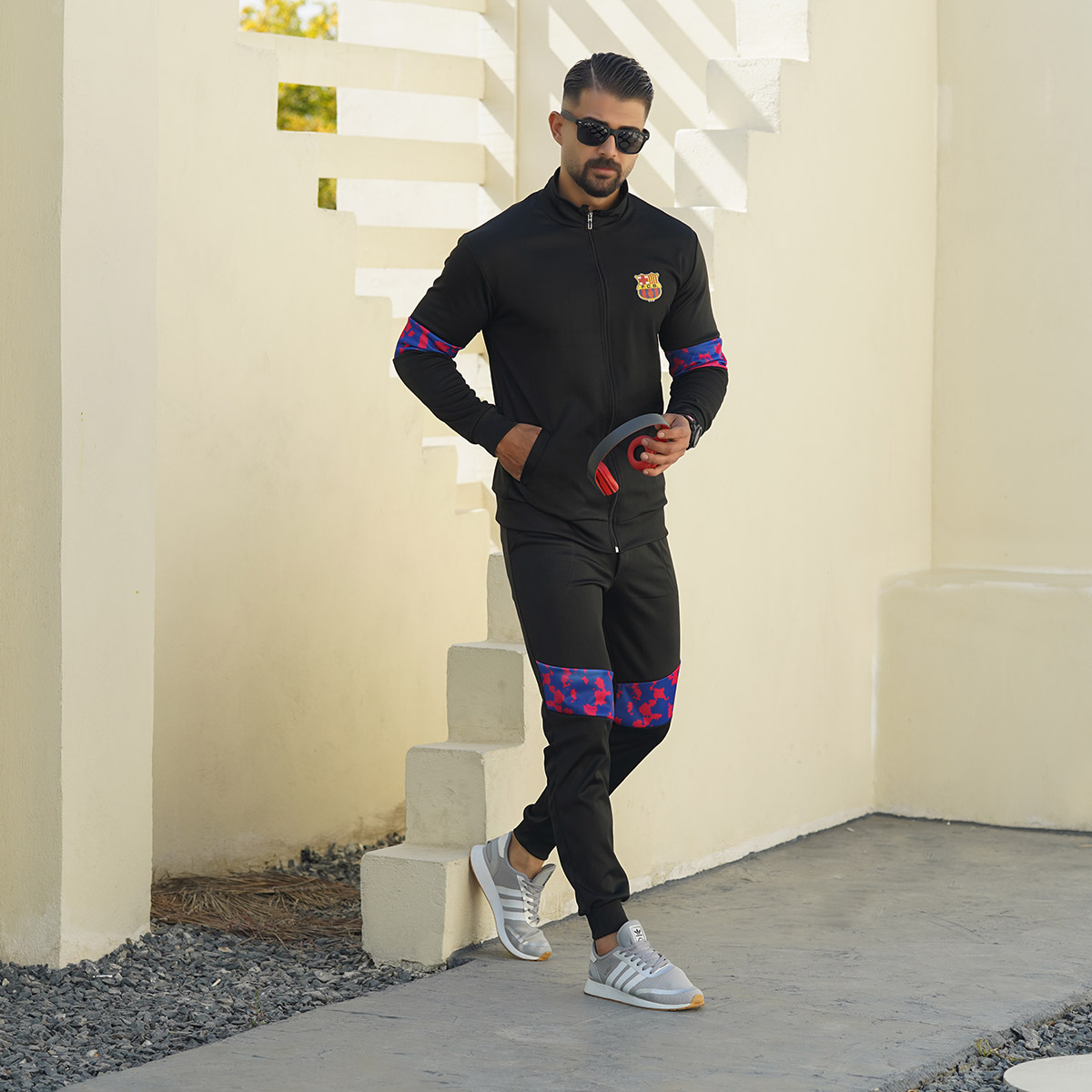 ست سوییشرت شلوار Barcelona مردانه مدل B550