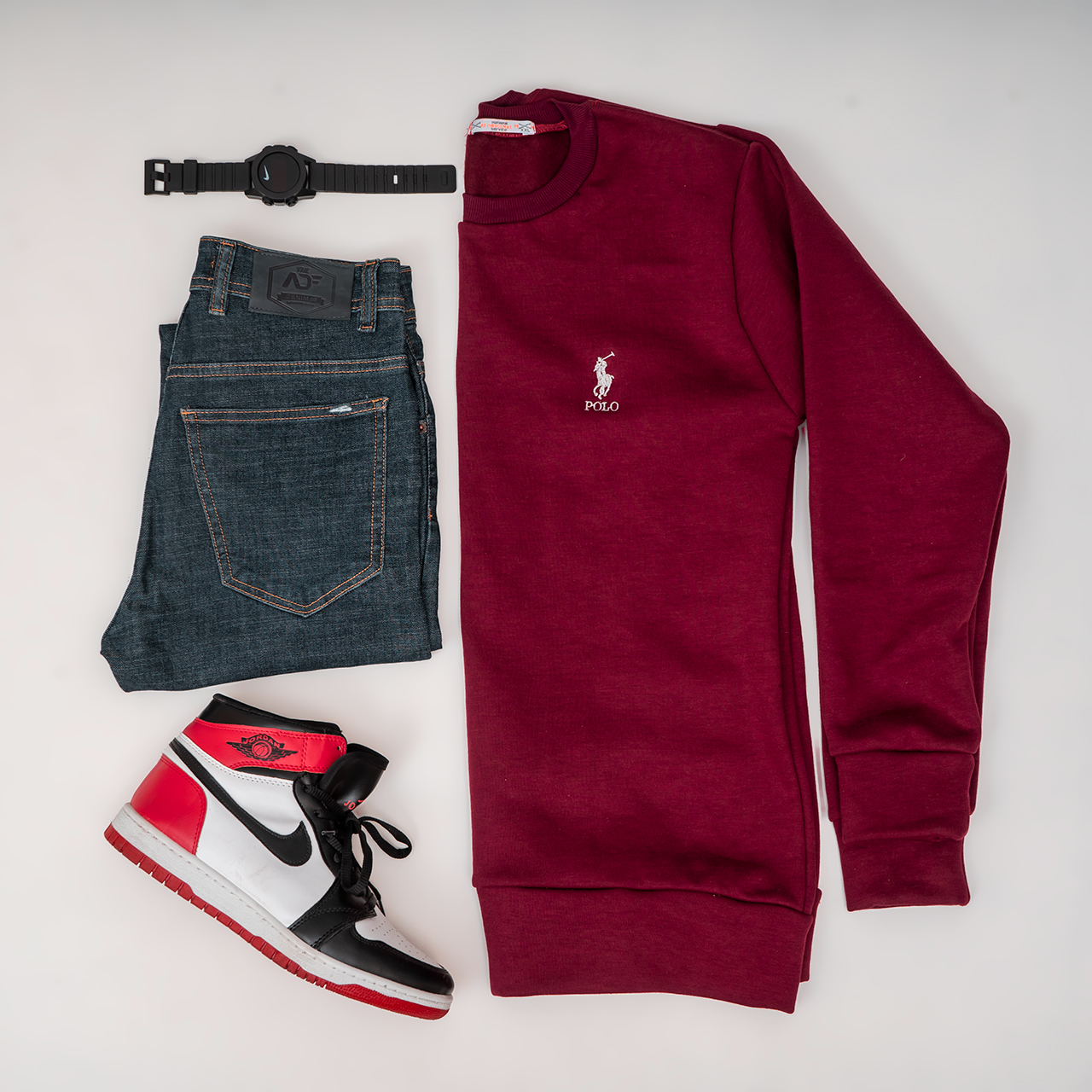 دورس مردانه polo زرشکی مدلLexi