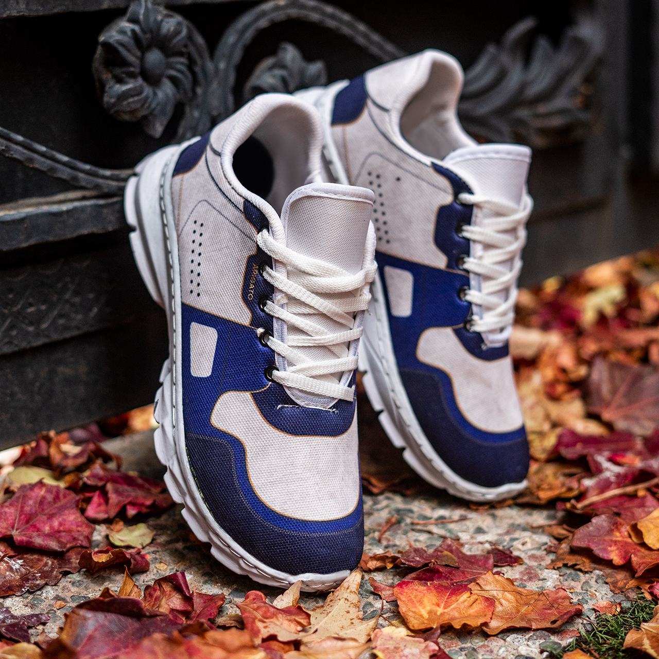 کفش ورزشی (T) مردانه بنفش طوسی مدل hirbad