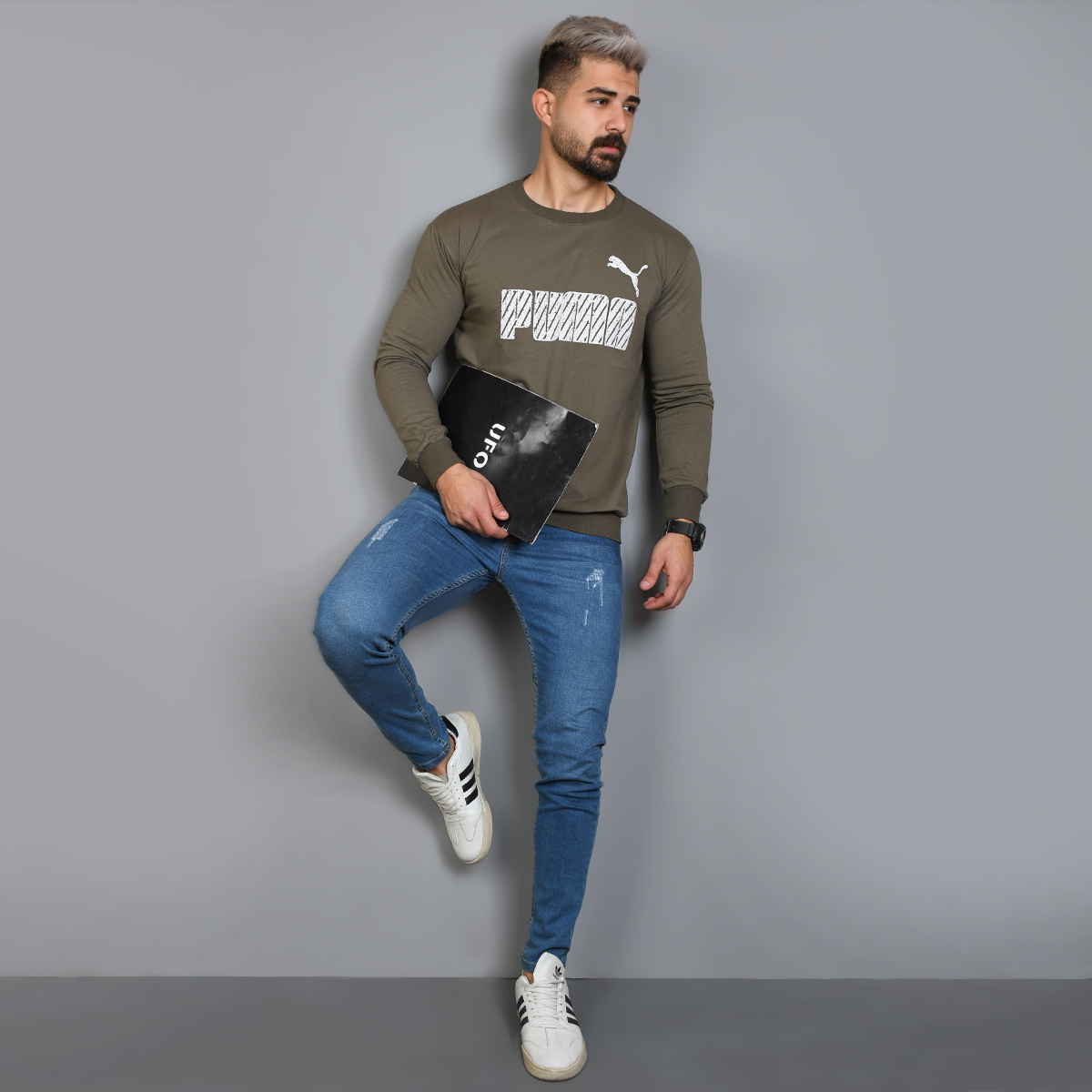 دورس مردانه Puma سبز مدل varan