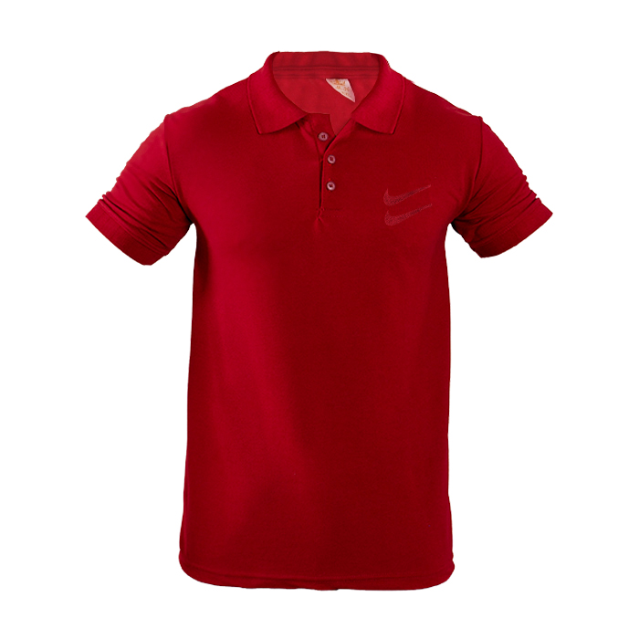 تیشرت مردانه نایک زرشکی مدل LOMA