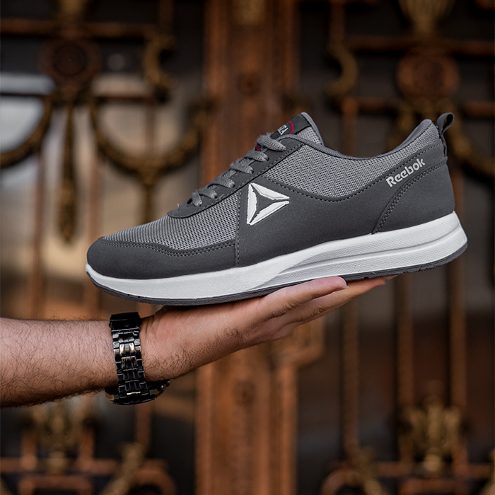 کفش ورزشی مردانه ریبوک طوسی مدل Arsha