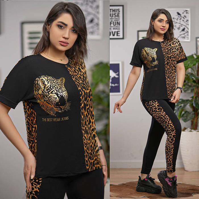 ست تیشرت شلوار دخترانه مدل bahar