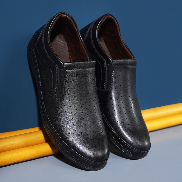 کفش رسمی مردانه مشکی مدل Alborz