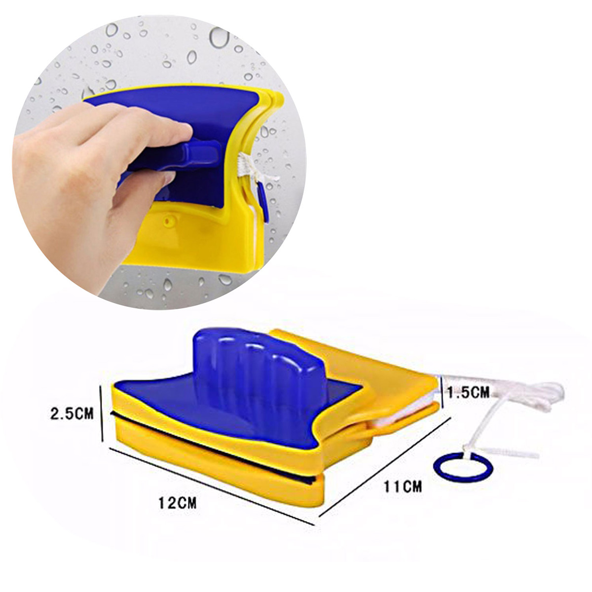 شیشه پاک کن مدل Double faced