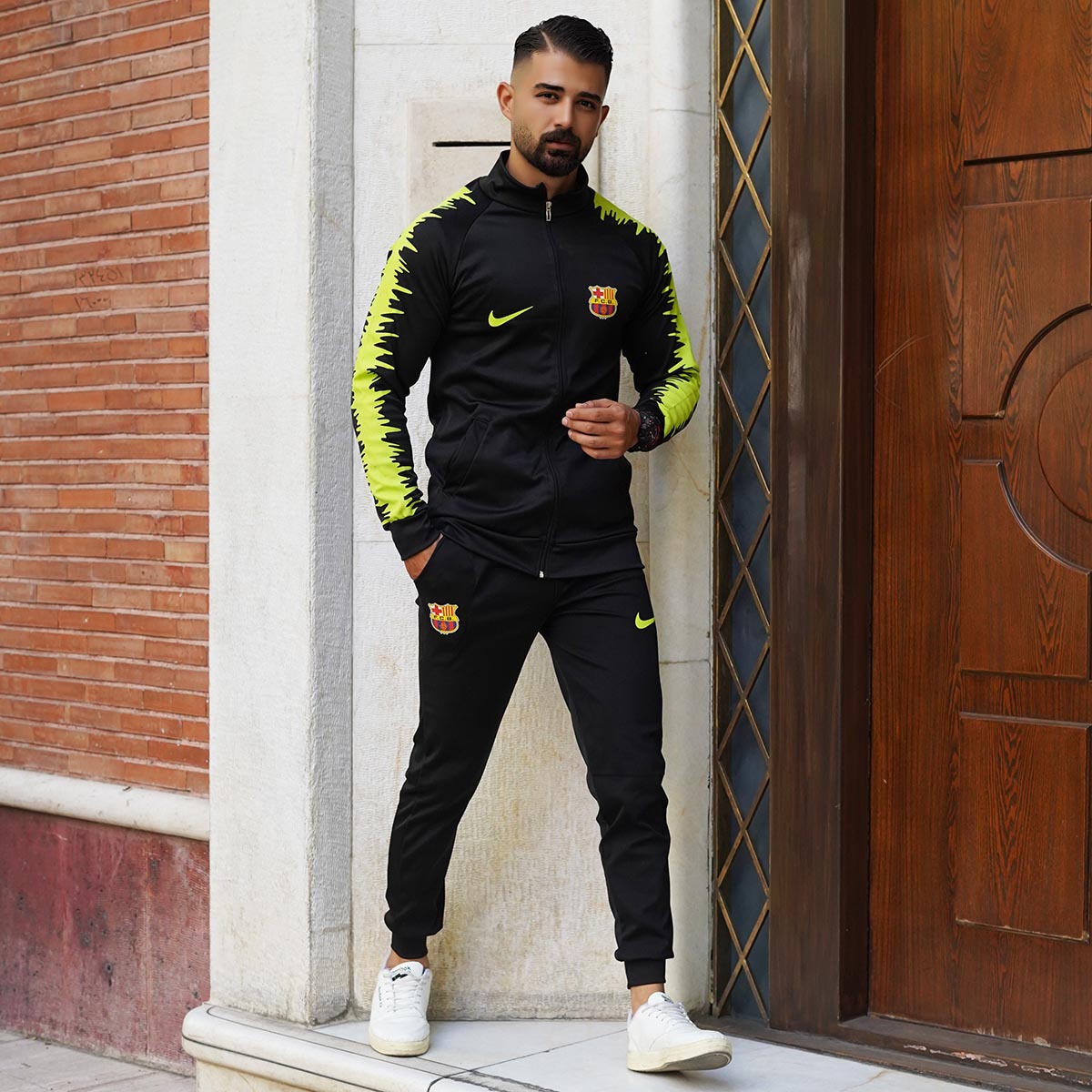 ست سوئیشرت شلوار بارسلونا مدل Catalan