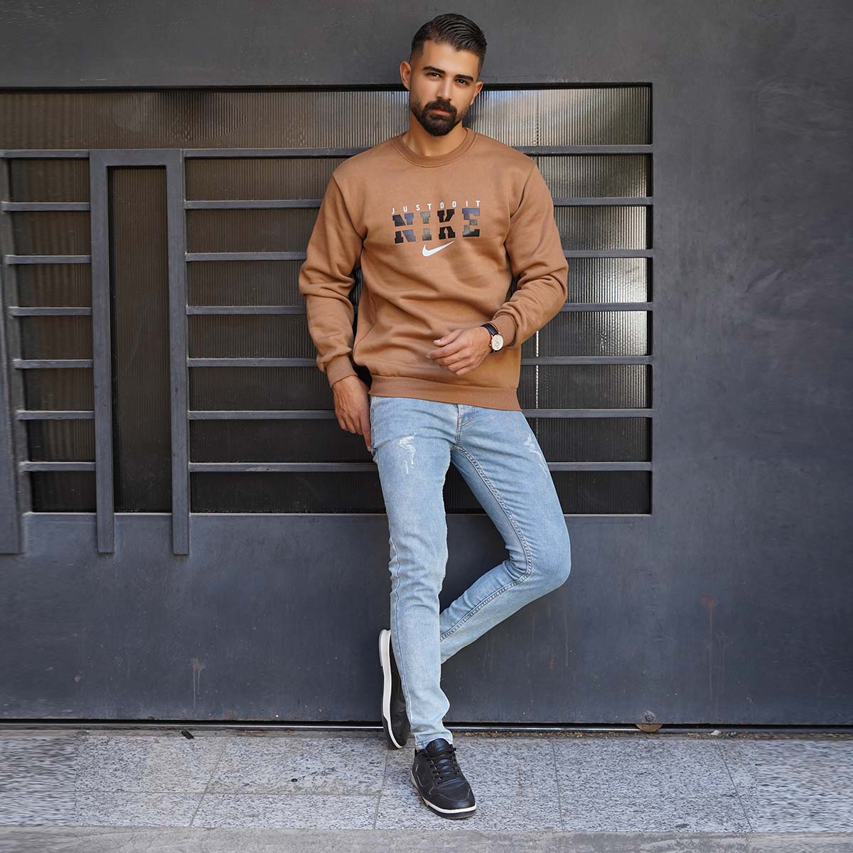 دورس نایک قهوه ای مردانه مدل MAHRAN