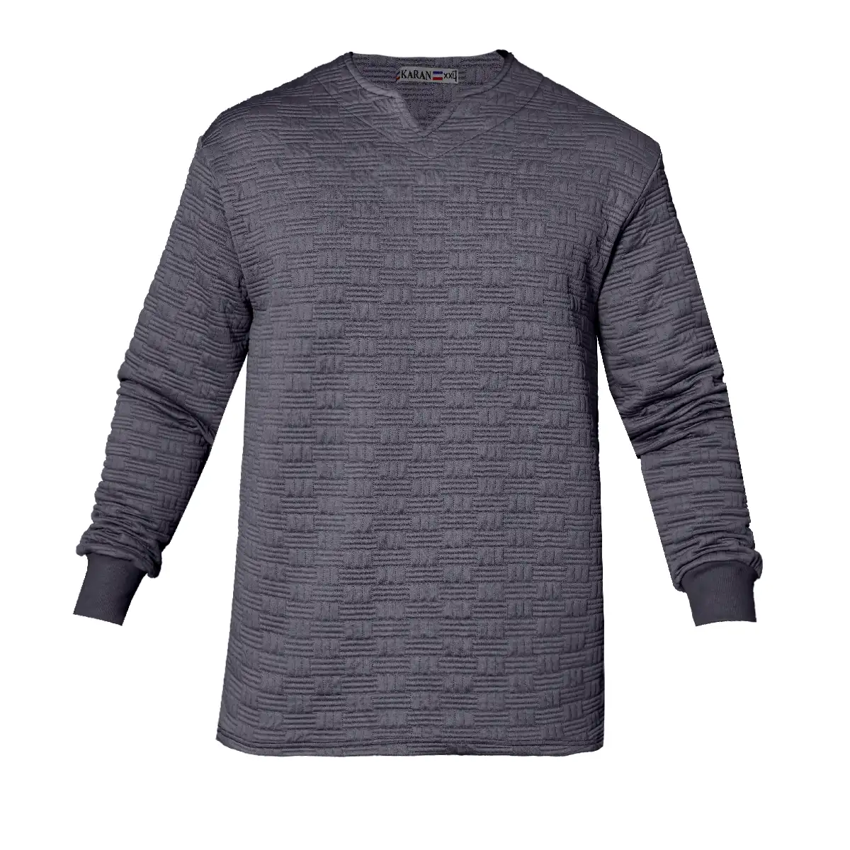 بلوز مردانه طوسی مدل Q99