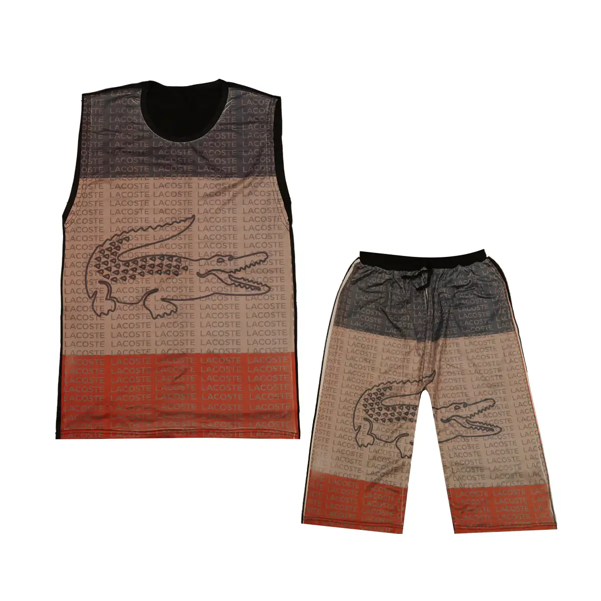 ست رکابی و شلوارک LACOSTE مدل RAVO