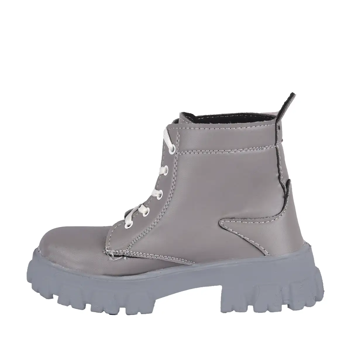 نیم بوت زنانه طوسی مدل Roxana